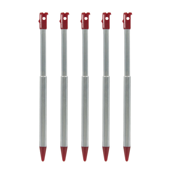 Metal Extendable Stylus For 2012 Nintendo 3DS - 5 Pack Red | ZedLabz