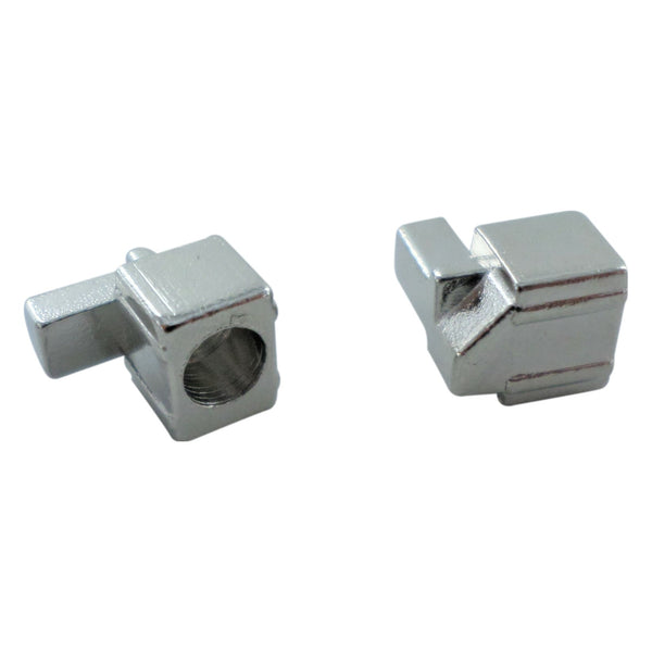 Metal latch set for Switch Joy-Con Nintendo controller compatible replacement - 2 pack silver | ZedLabz