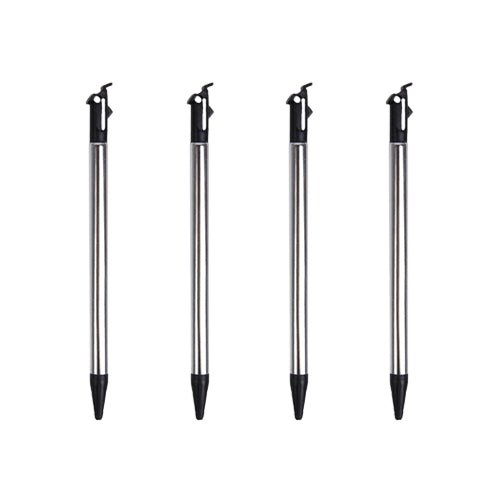 Metal Stylus Pen For 2015 Nintendo New 3DS XL - 4 Pack Black | ZedLabz