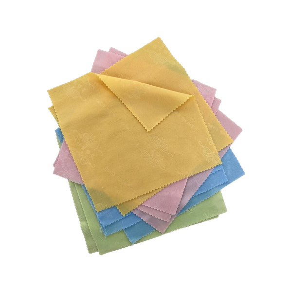Micro fiber cleaning cloths for fingerprint & dust removal 130mm x 130mm - 10 pack | ZedLabz