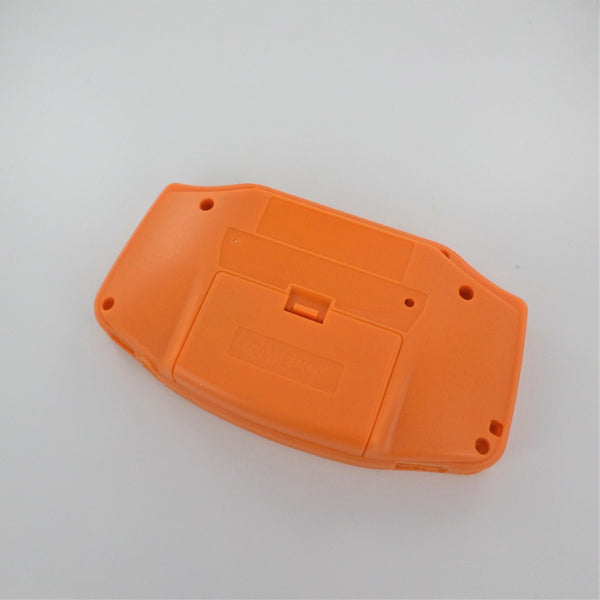 Modified housing front & back shell for IPS LCD Screen Nintendo Game Boy Advance console replacement - Orange | Funnyplaying