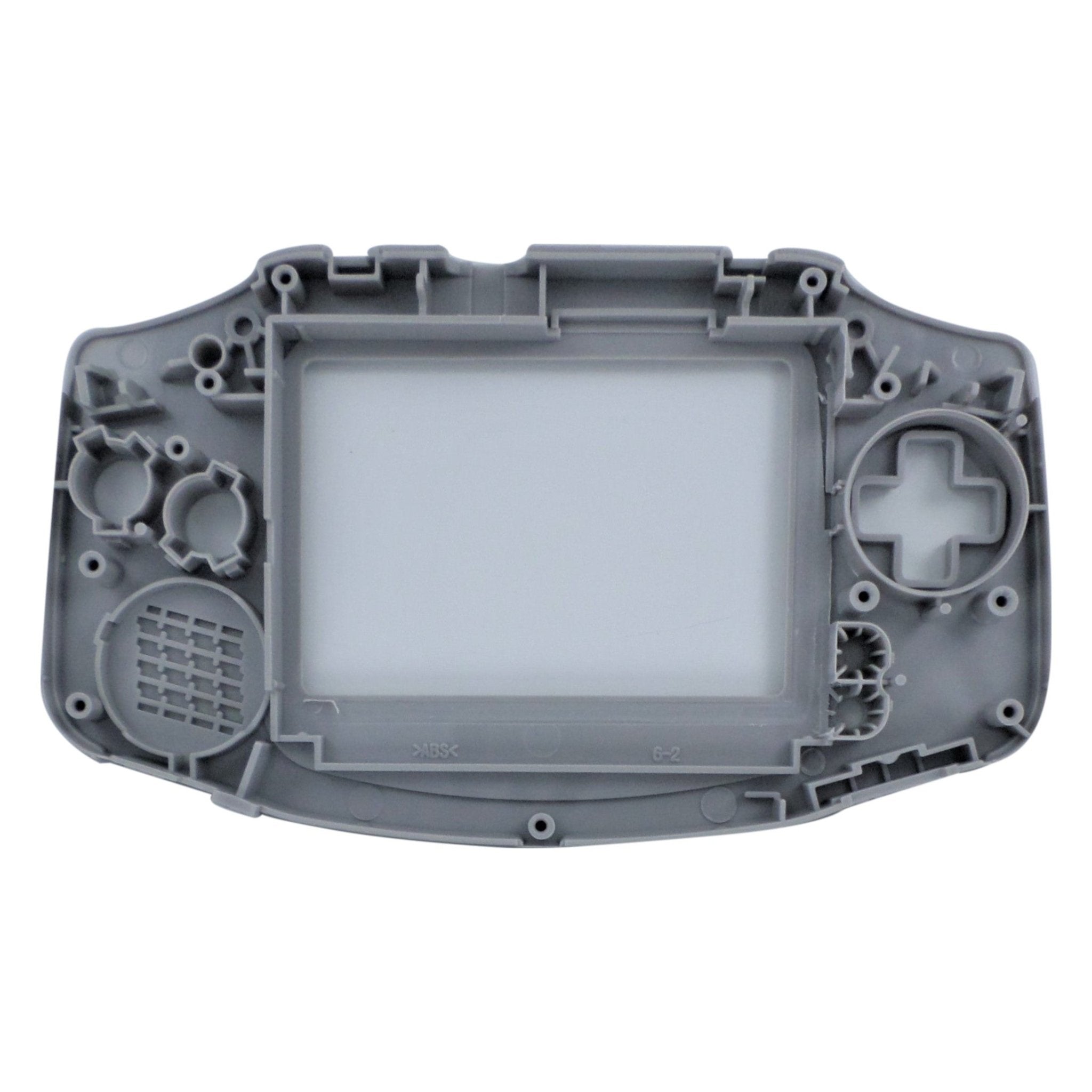 Modified housing front & back shell for IPS LCD screen Nintendo Game Boy Advance replacement - Red | Funnyplaying - 2