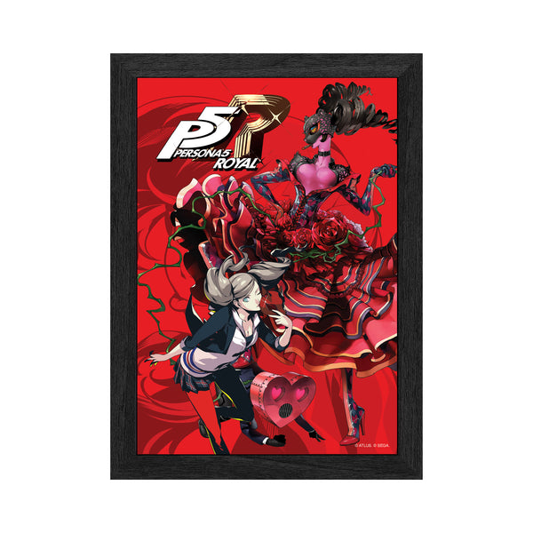Persona 5 Royal Panther Plax lenticular frame wall art officially licensed 10"x12" inch (25x30cm) | Pixel Frames