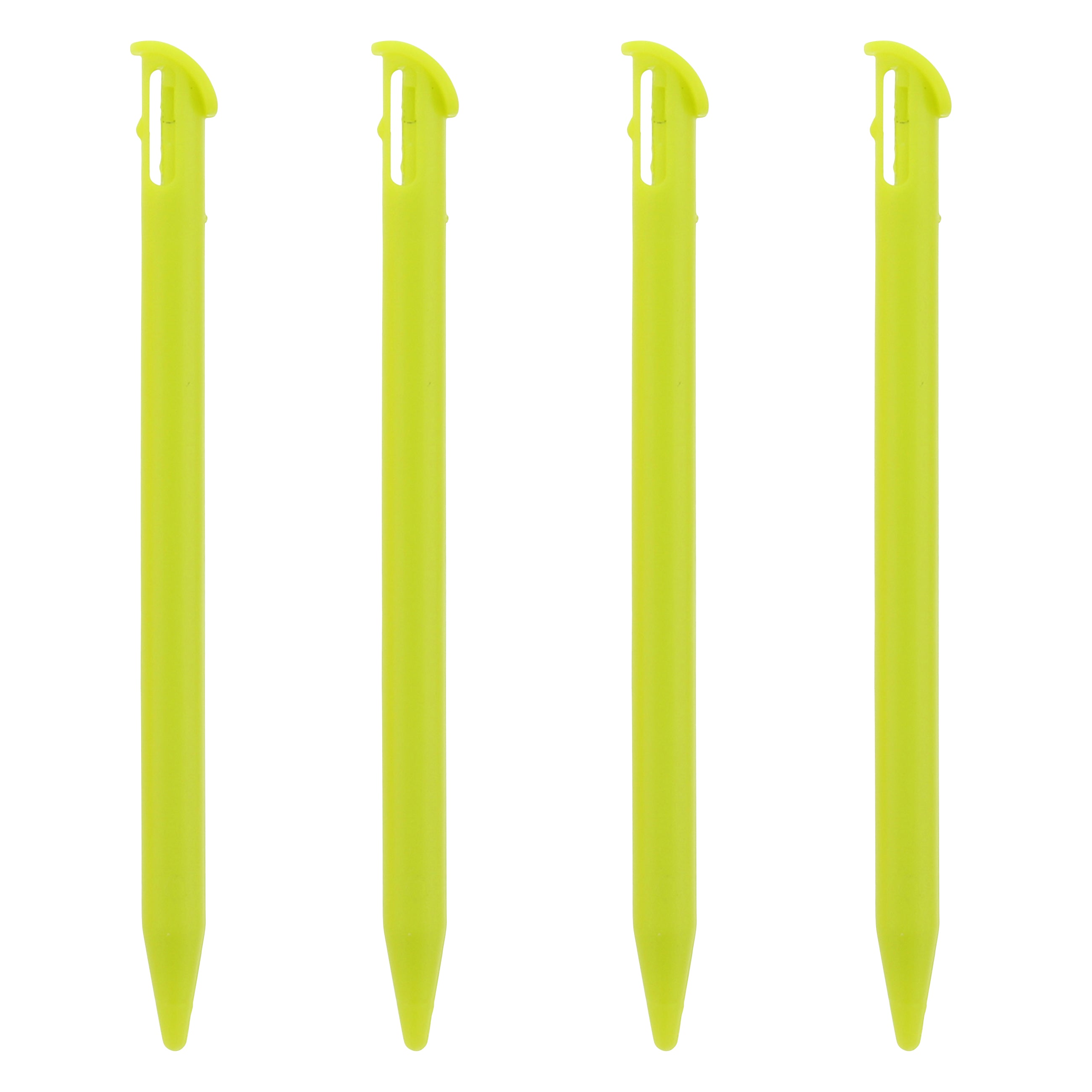 Stylus for New 3DS XL 2015 Nintendo (2015 model) slot in replacement pen - 3 pack Lime Green | ZedLabz