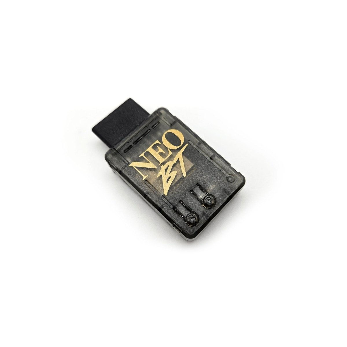 Neo BT Bluetooth controller adapter for Neo Geo - AES style Gold & smoke black | Humble Bazooka