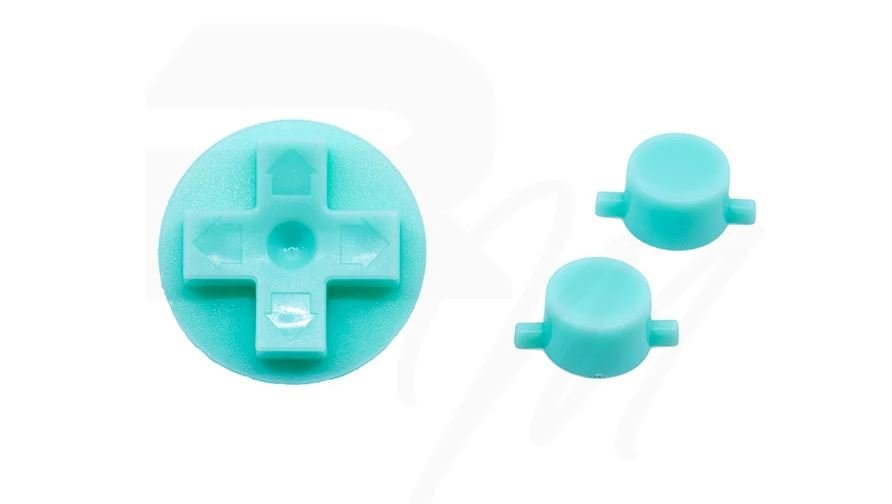 NES Style Button set for Nintendo Game Boy DMG-01 original console - Mint | Retro Modding