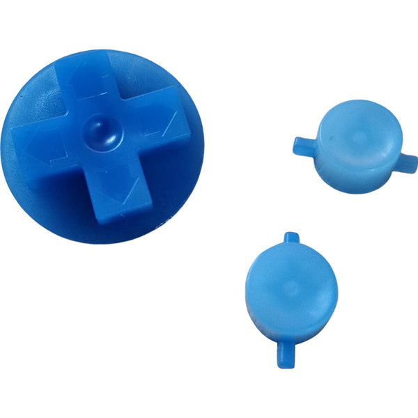 NES Style Button Set For Original Game Boy DMG 01 - Color Changing - Blue To Natural | Retro Modding