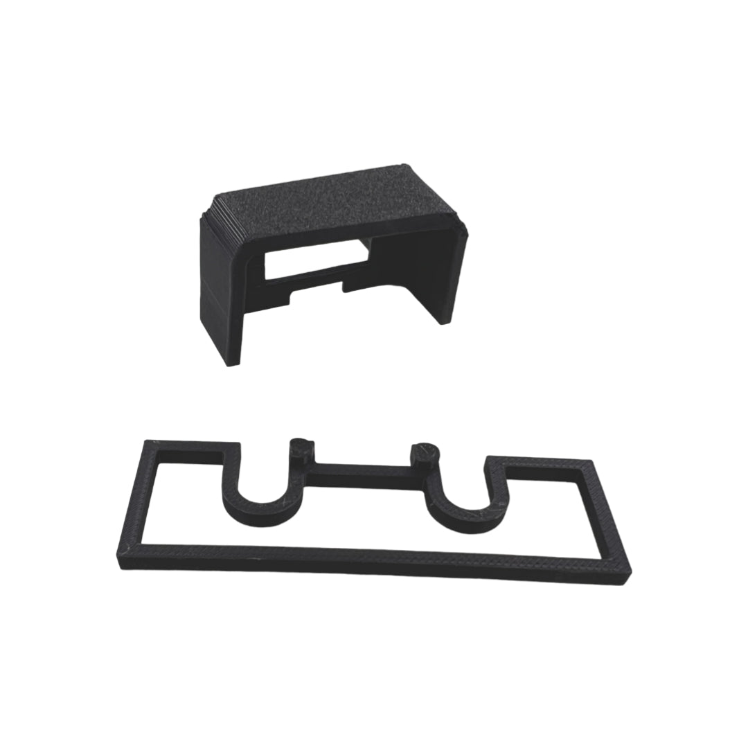 No cut install kit AV shroud & mount bracket for Pixel FX Retro Gem Nintendo 64 N64 HDMI mod (3D printed) | ZedLabz