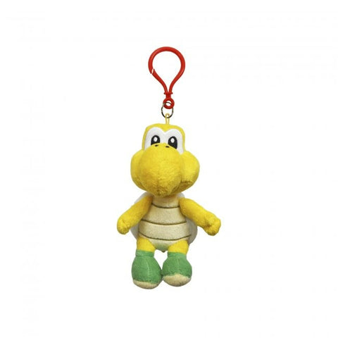 Super Mario Koopa Patroopa dangler keyring mini 5" plush toy Nintendo officially licensed | Sanei