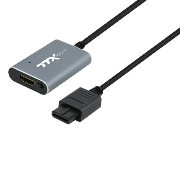 Av to HDMI adapter converter cable for Super Nintendo Snes, Nintendo 64 N64 & GameCube | TTXtech
