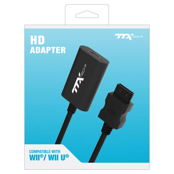 Av to HDMI adapter converter cable for Wii & Wii U | TTXtech