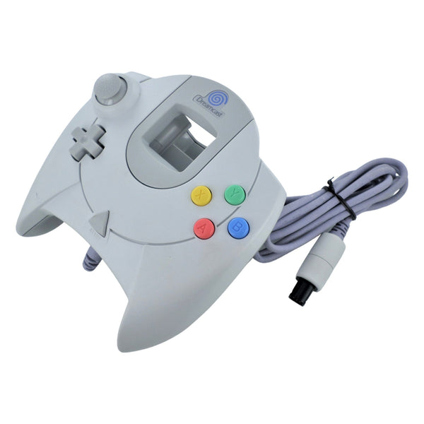 Official wired controller for Sega Dreamcast - Light Grey REFURBISHED