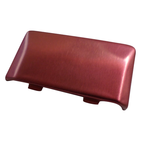 Metal Battery Cover For Nintendo Game Boy Micro - Red | ZedLabz