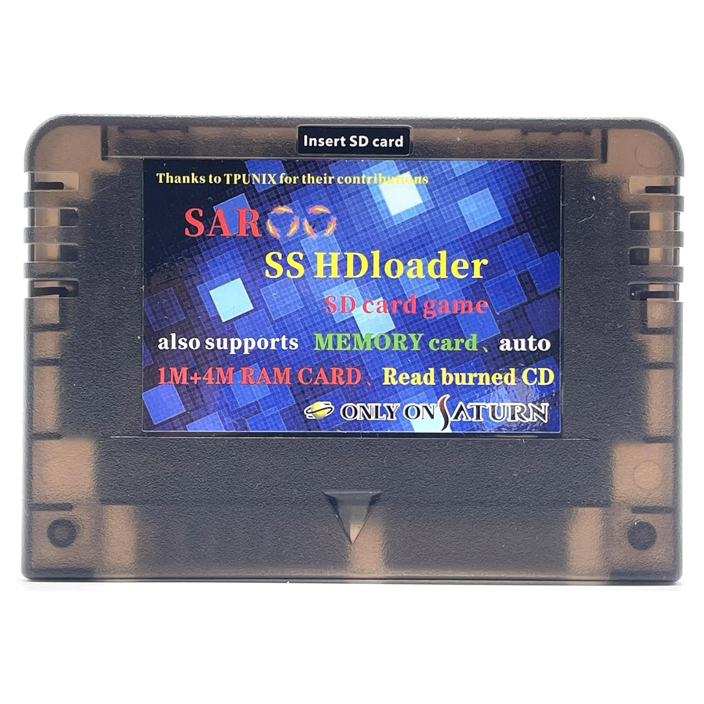 Optical drive emulator ODE flash cart for Sega Saturn game development & testing SD loader (tpumix) | Saroo - 1