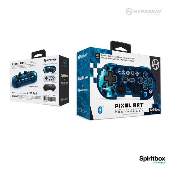 Pixel Art controller for Nintendo Switch & Switch OLED - Spirit box | Hyperkin