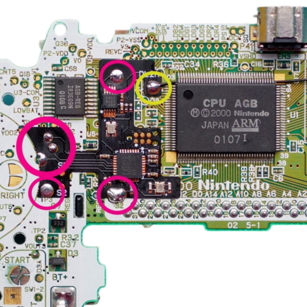 Overclocker Flex for Nintendo Game Boy Advance GBA AGB handheld accelerator | Robot retro