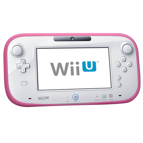 ZedLabz protective silicone rubber bumper case for Nintendo Wii U - pink