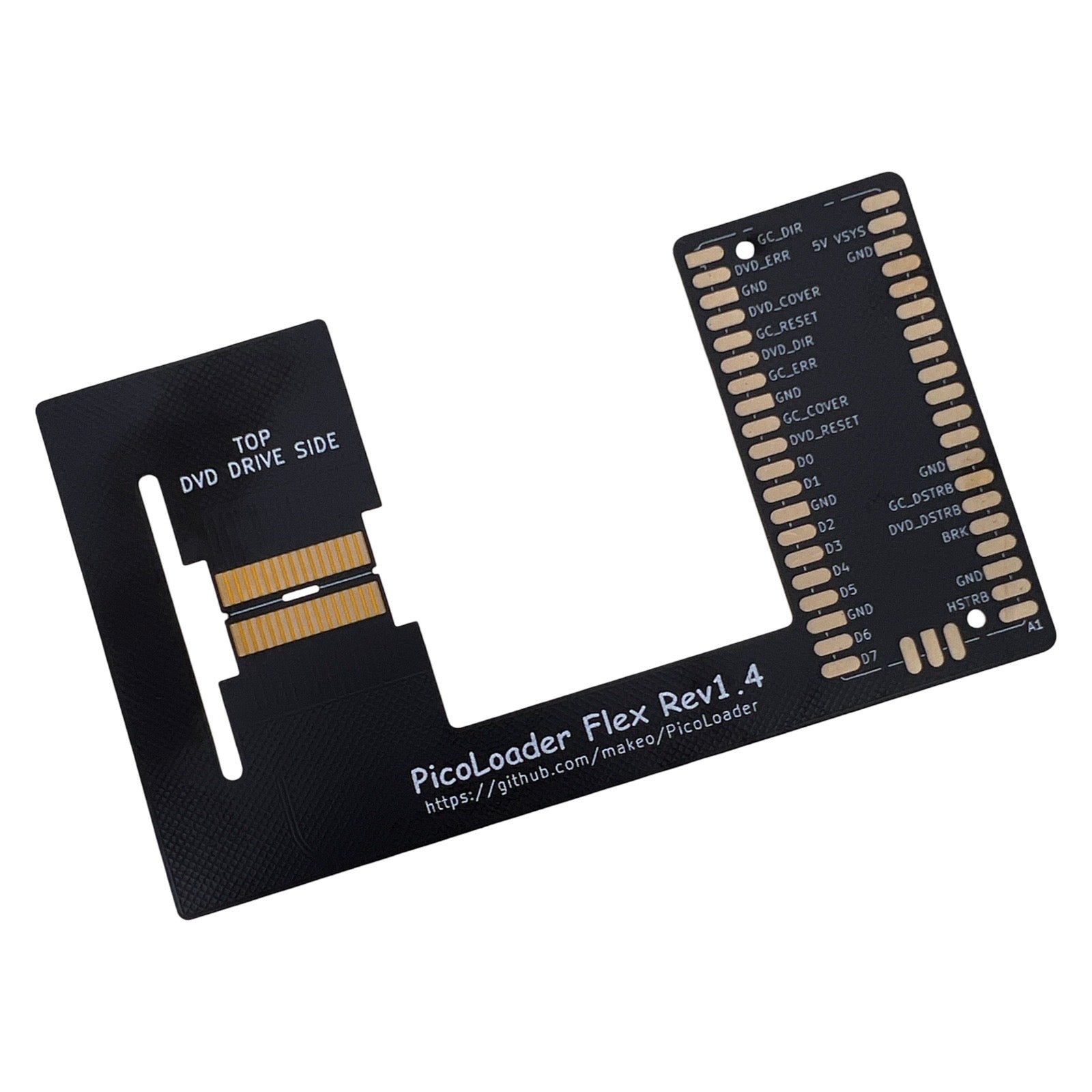 PicoLoader ODE Picoboot style flex cable and bracket bundle for Nintendo GameCube Rev 1.4 | ZedLabz