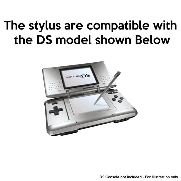 Plastic Stylus For Nintendo DS - 5 Pack Multi-Colour | ZedLabz