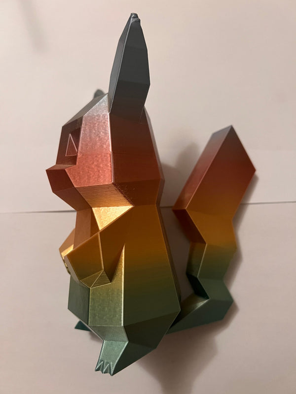 Pokemon style multi coloured 3D printed figure approx 16CM tall - seconds | ZedLabz - 2