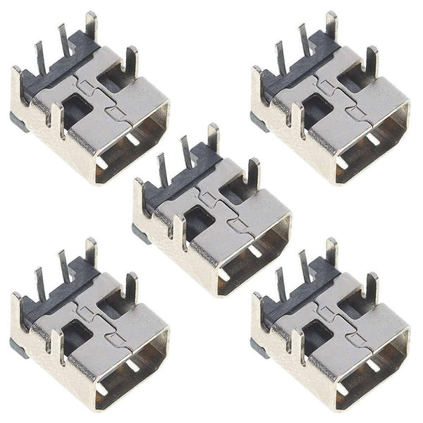 Power socket for DSi DSi XL Nintendo charging port jack replacement - 5 pack | ZedLabz