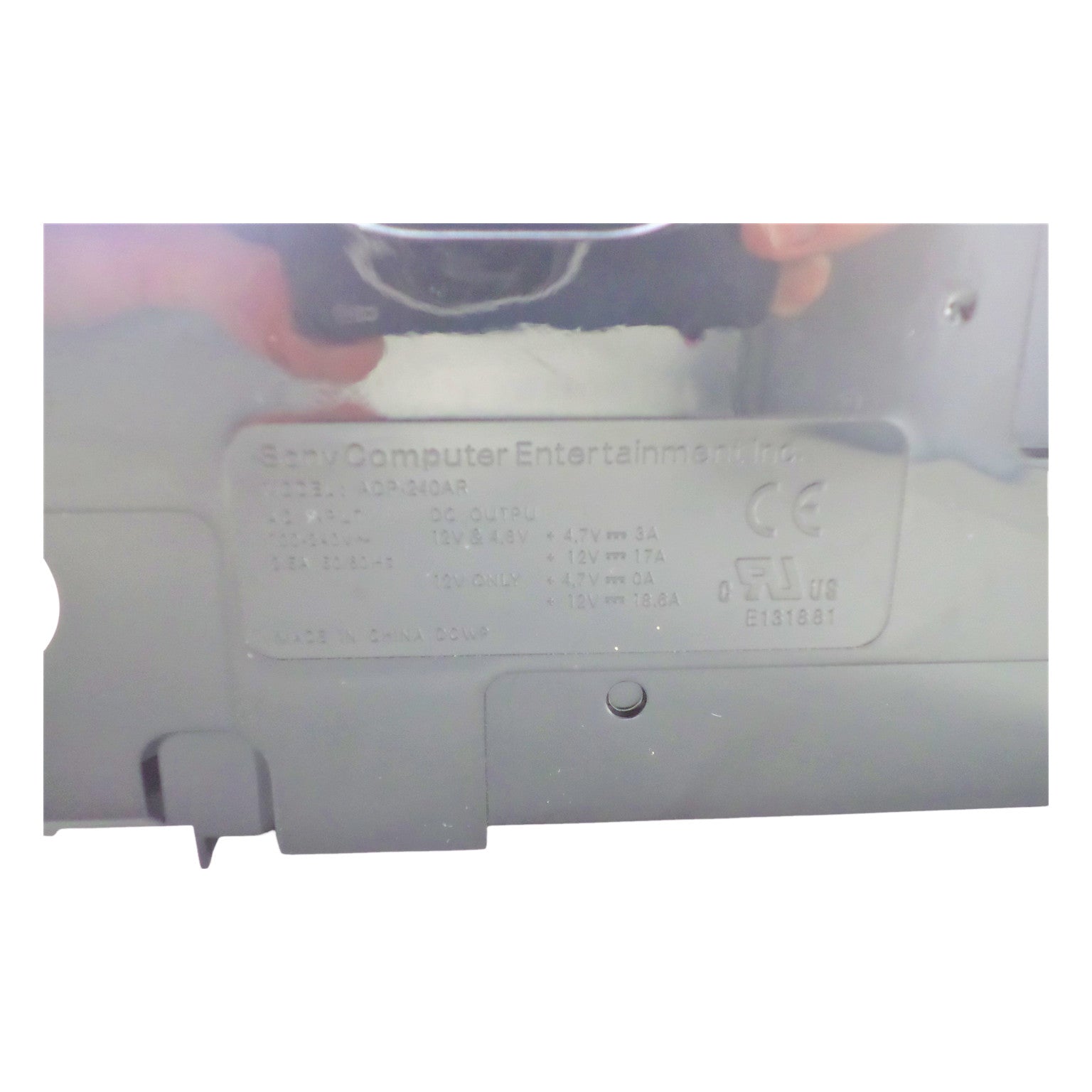 Power supply adapter for PS4 console ADP-240AR used replacement PULLED - black | ZedLabz