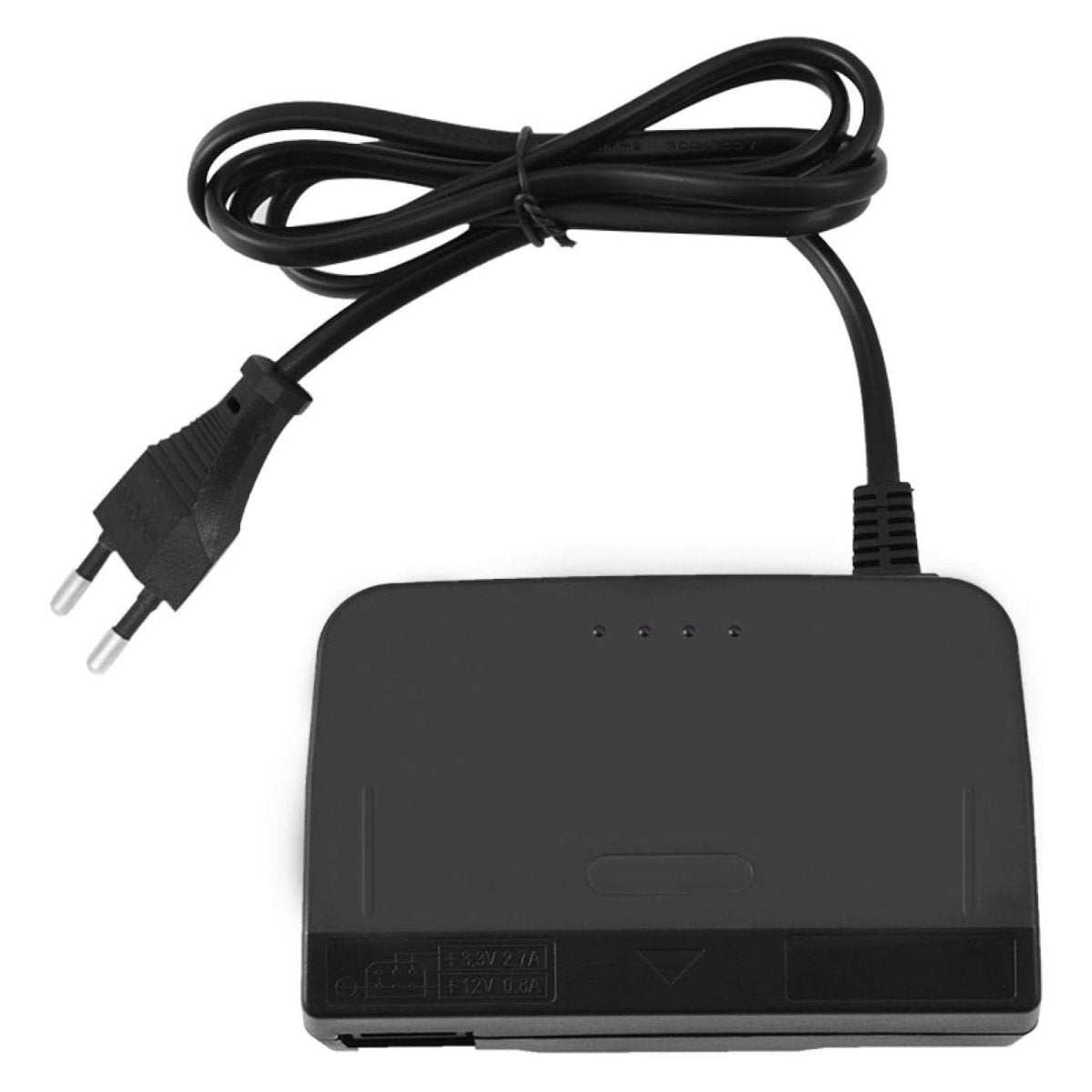 Power supply for Nintendo 64 (N64) console adapter lead EU plug Type F NUS-002 replacement - Black | ZedLabz