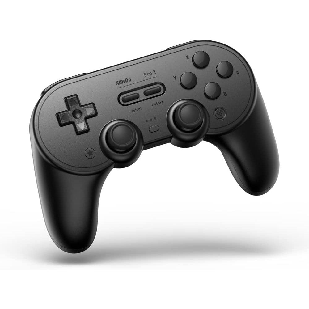 Pro 2 Bluetooth gamepad controller for Switch, PC, macOS, Android, Steam & Raspberry Pi - Black edition | 8bitdo