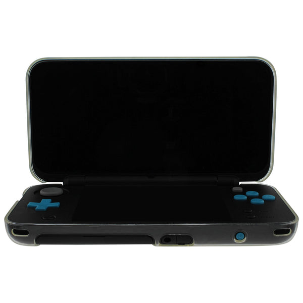 Protective case cover for Nintendo 2DS XL console flexi gel TPU – Clear | ZedLabz