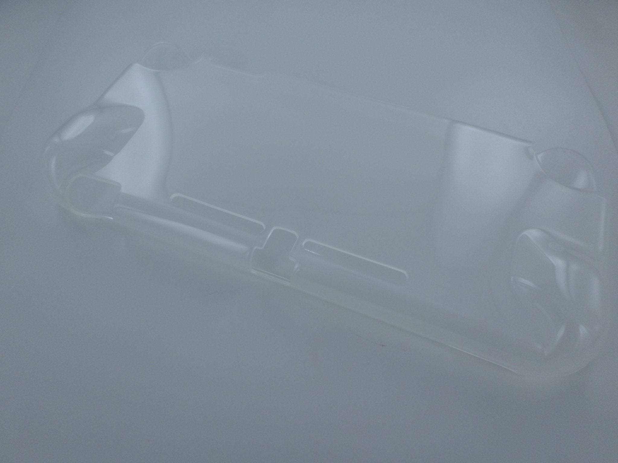 Protective case for Nintendo Switch Lite console TPU ergonomic soft bumper - Transparent | ZedLabz