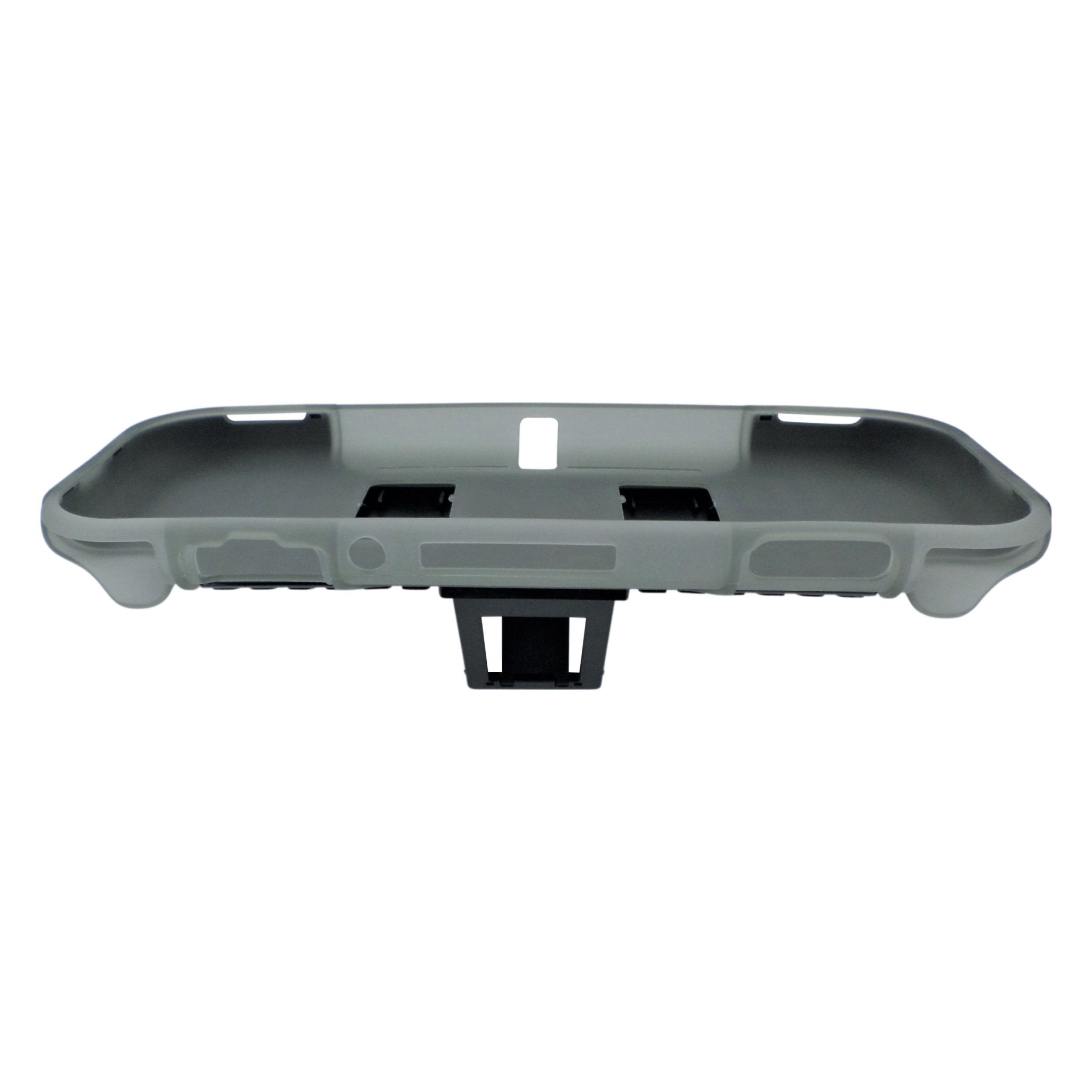 Protective case for Nintendo Switch Lite TPU ergonomic with built in stand & game storage - Grey & Black | ZedLabz