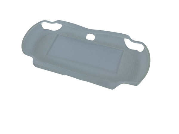 Protective case for PS Vita Sony console TPU cover semi-rigid bumper - Clear | ZedLabz