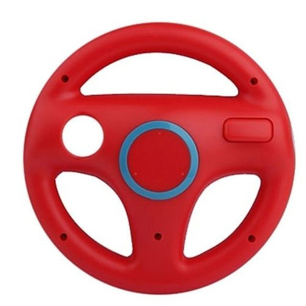 Racing Steering Wheel for Nintendo Wii controller wireless - 2 pack Black & Red | ZedLabz