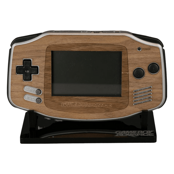 Real wood veneer kit for Nintendo Game Boy Advance console (GBA) | Rose Colored Gaming