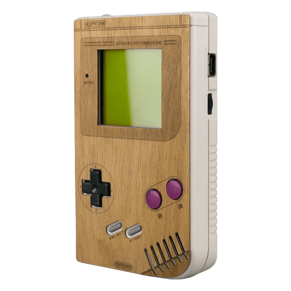 Real wood veneer kit for Nintendo Game Boy DMG-01 Original handheld console self adhesive | Rose Colored Gaming