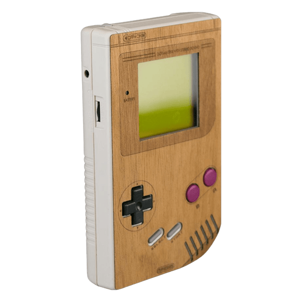 Real wood veneer kit for Nintendo Game Boy DMG-01 Original handheld console self adhesive | Rose Colored Gaming