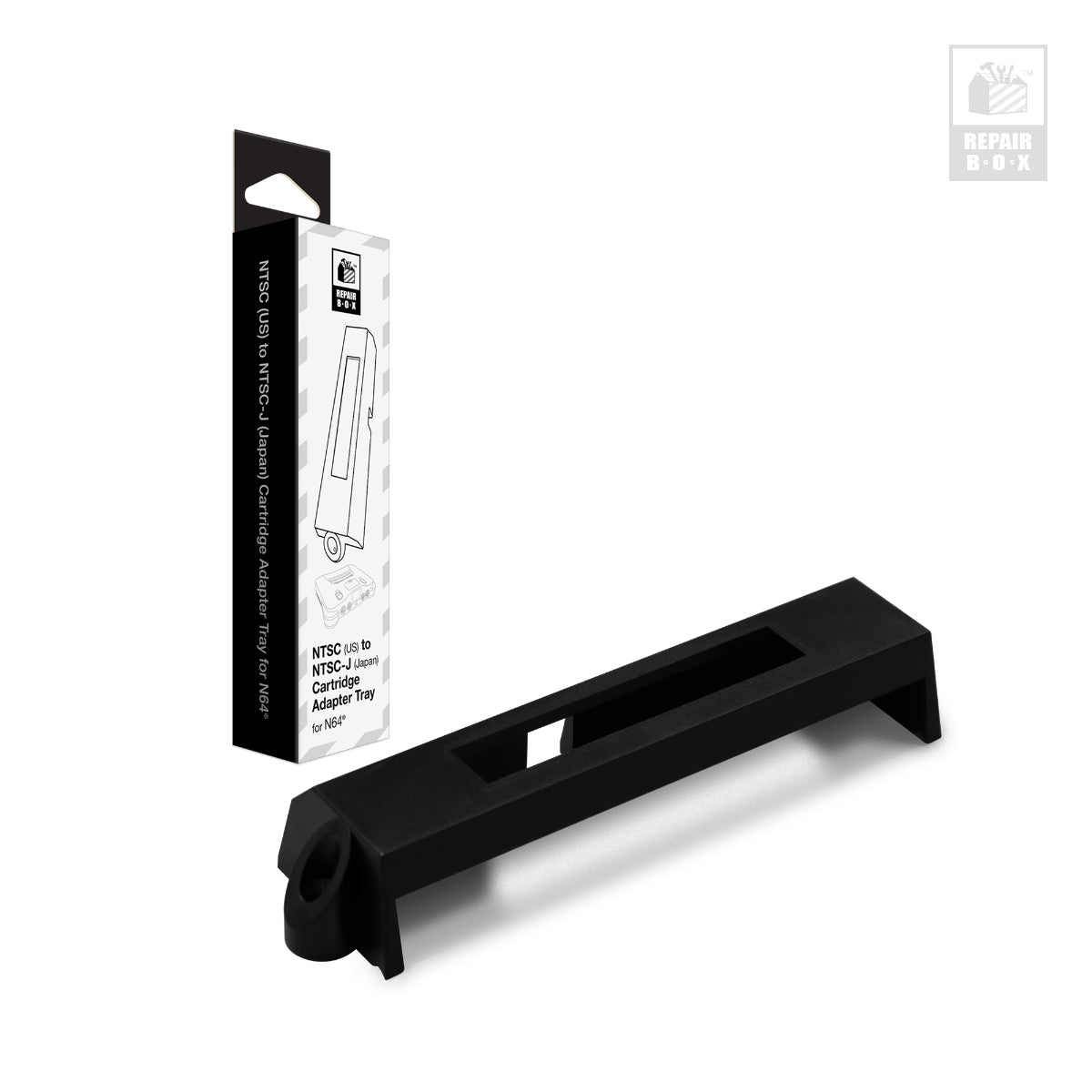 Region free adapter tray for playing Jap & US NTSC games on an NTSC Nintendo 64 (NTSC to NTSC-J) | Repairbox