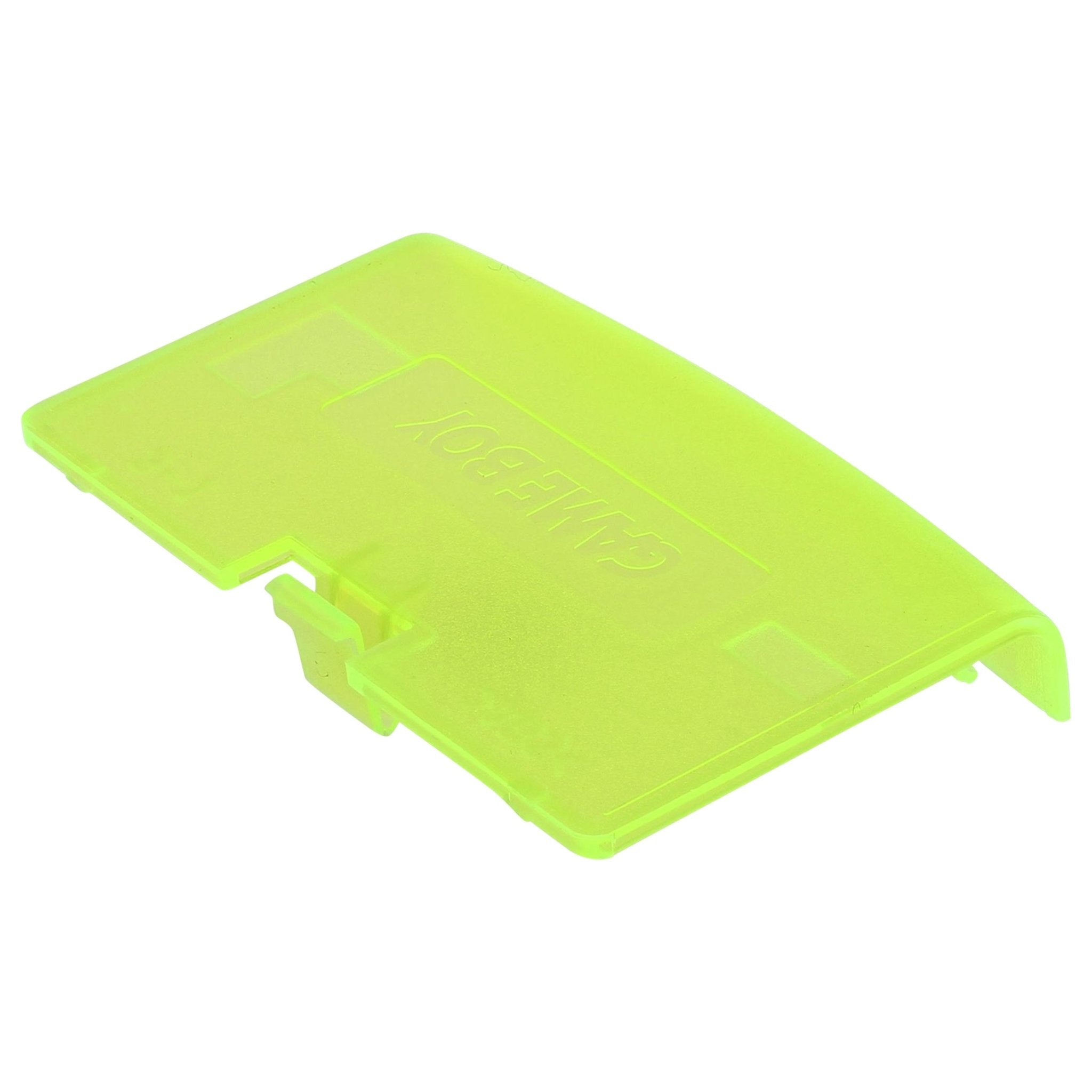 Replacement Battery Cover Door For Nintendo Game Boy Advance - Neon Yellow | ZedLabz - 2