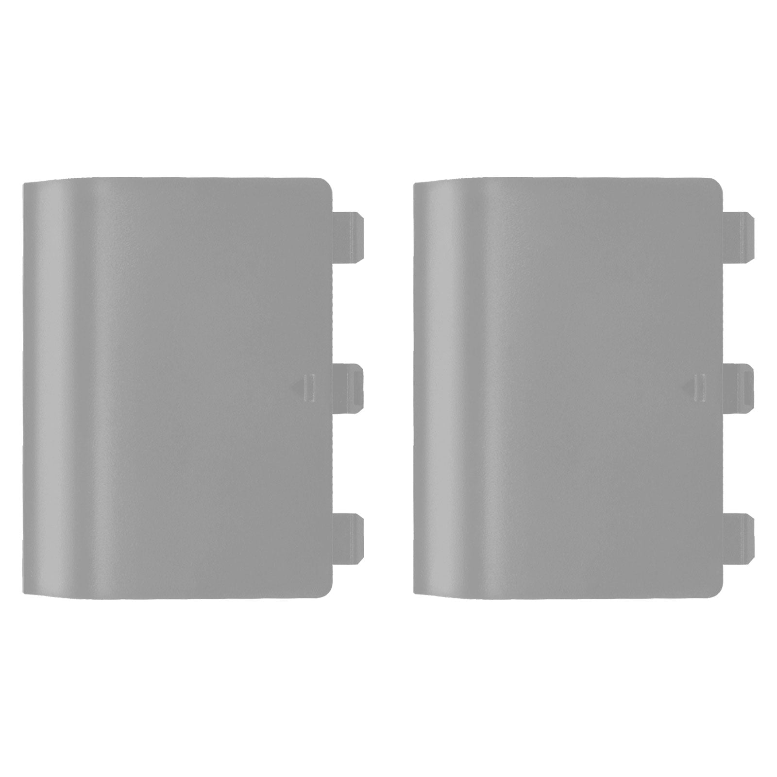 Replacement Battery Door For Microsoft Xbox One Controllers - 2 Pack Grey | ZedLabz - 1