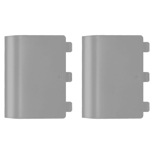 Replacement Battery Door For Microsoft Xbox One Controllers - 2 Pack Grey | ZedLabz