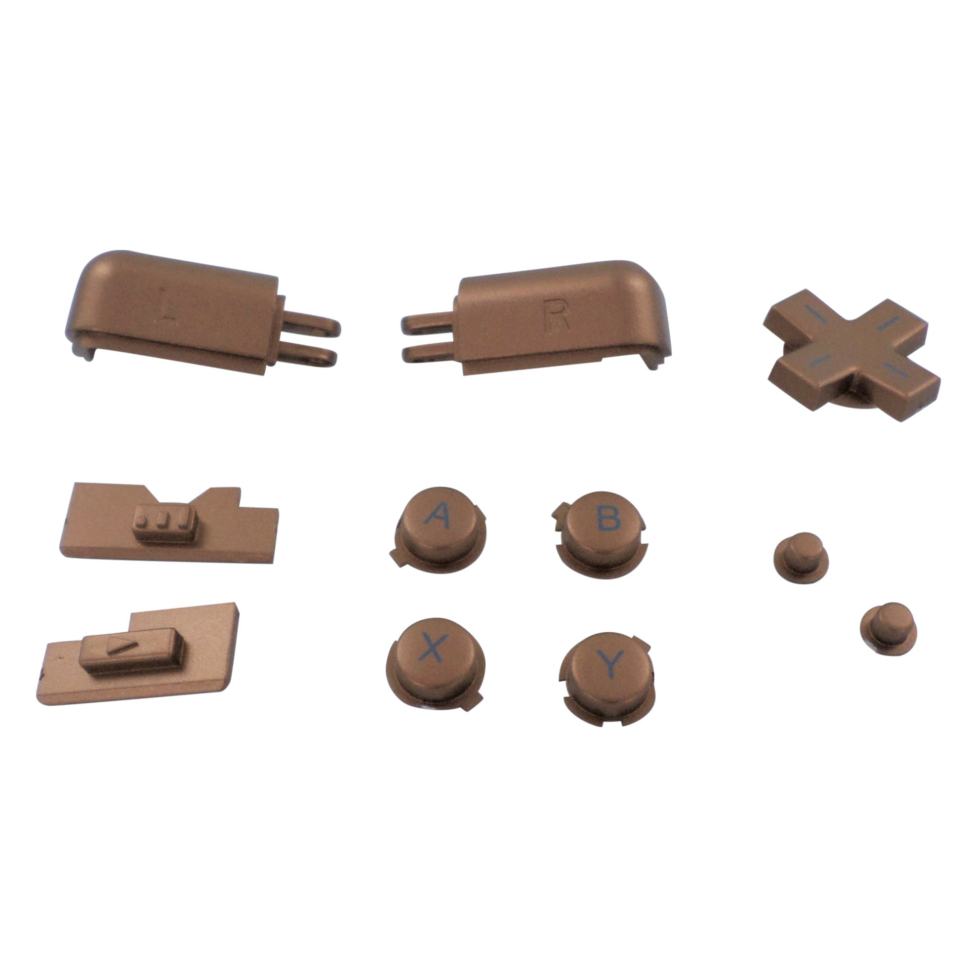 Replacement Button Set For Nintendo DS Lite - Copper | ZedLabz