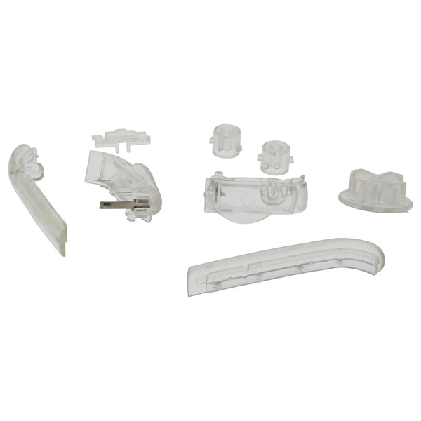 Replacement Button Set For Nintendo Game Boy Advance - Clear | ZedLabz