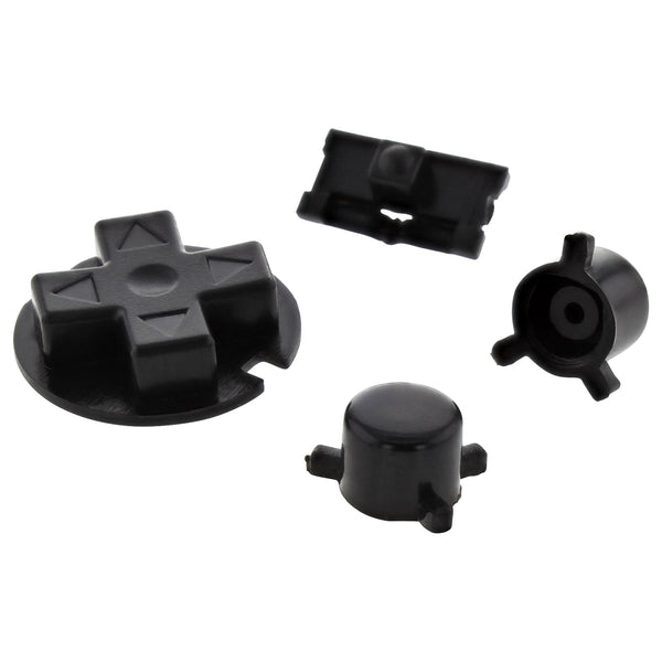 Replacement Button Set For Nintendo Game Boy Pocket - Black | ZedLabz