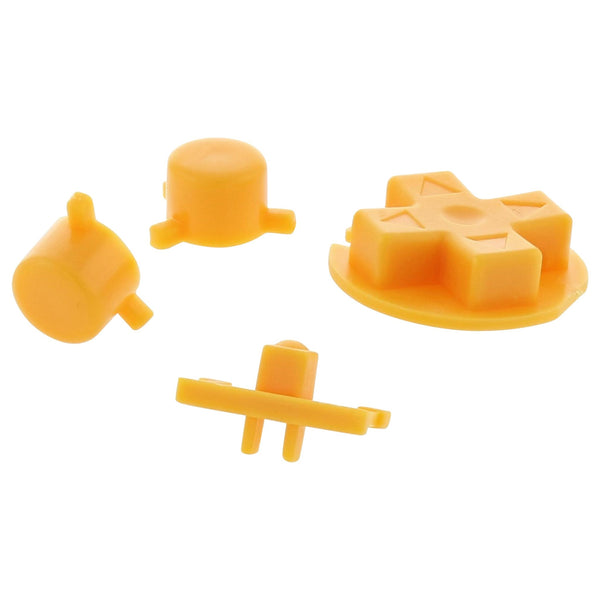 Replacement Button Set For Nintendo Game Boy Pocket - Yellow | ZedLabz