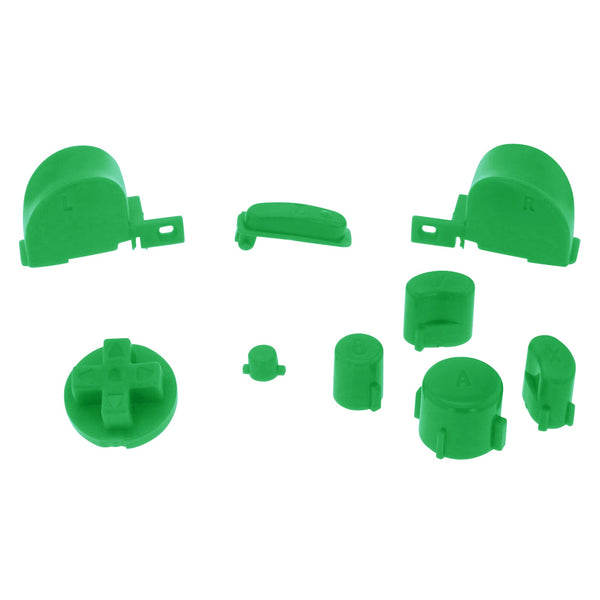 Replacement Button Set For Nintendo GameCube Controllers - Green | ZedLabz