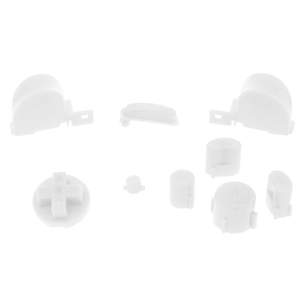 Replacement Button Set For Nintendo GameCube Controllers - White | ZedLabz