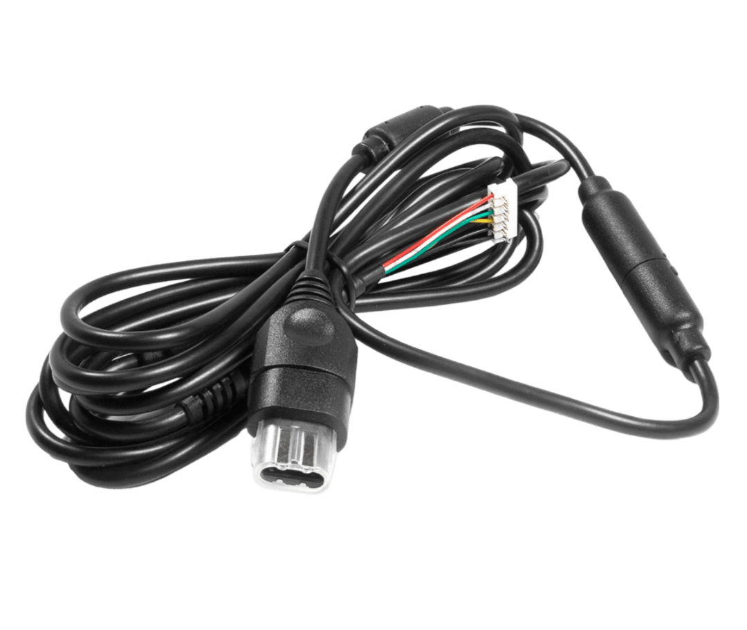 Replacement cable for Original OG Xbox controllers wire lead cord inc breakaway repair part 3M - black | xyab