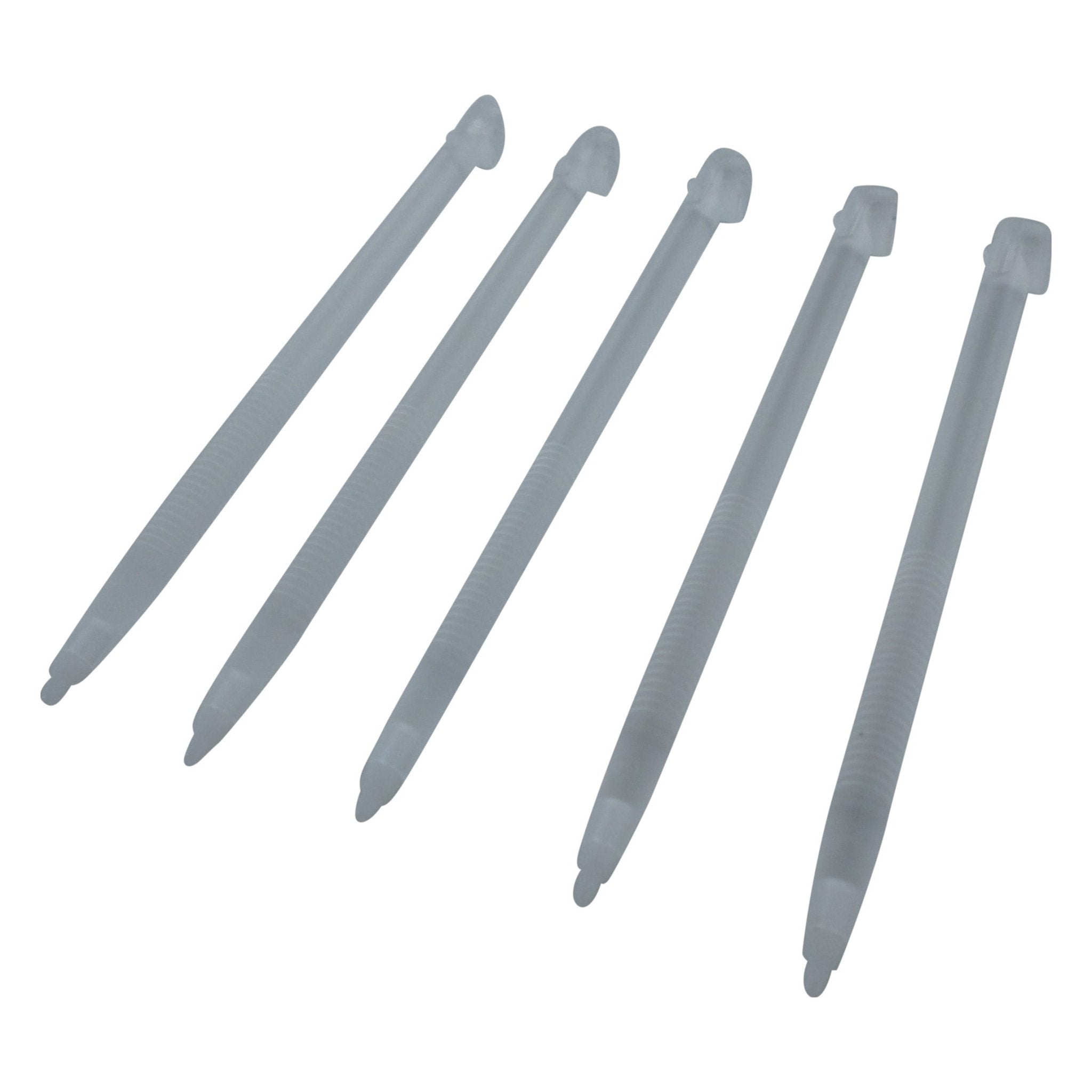 Replacement Clear Stylus For Nintendo 3DS XL - 5 Pack Clear | ZedLabz