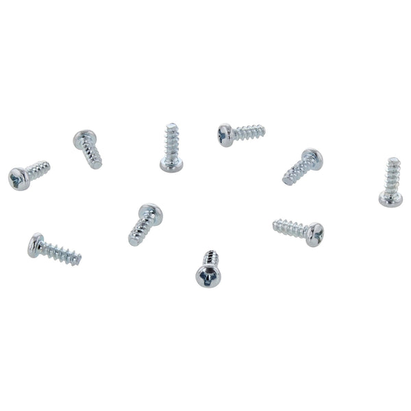 Replacement Compatible tri wing Y screw set for Nintendo Wii Pro controller - 10 pack silver | ZedLabz