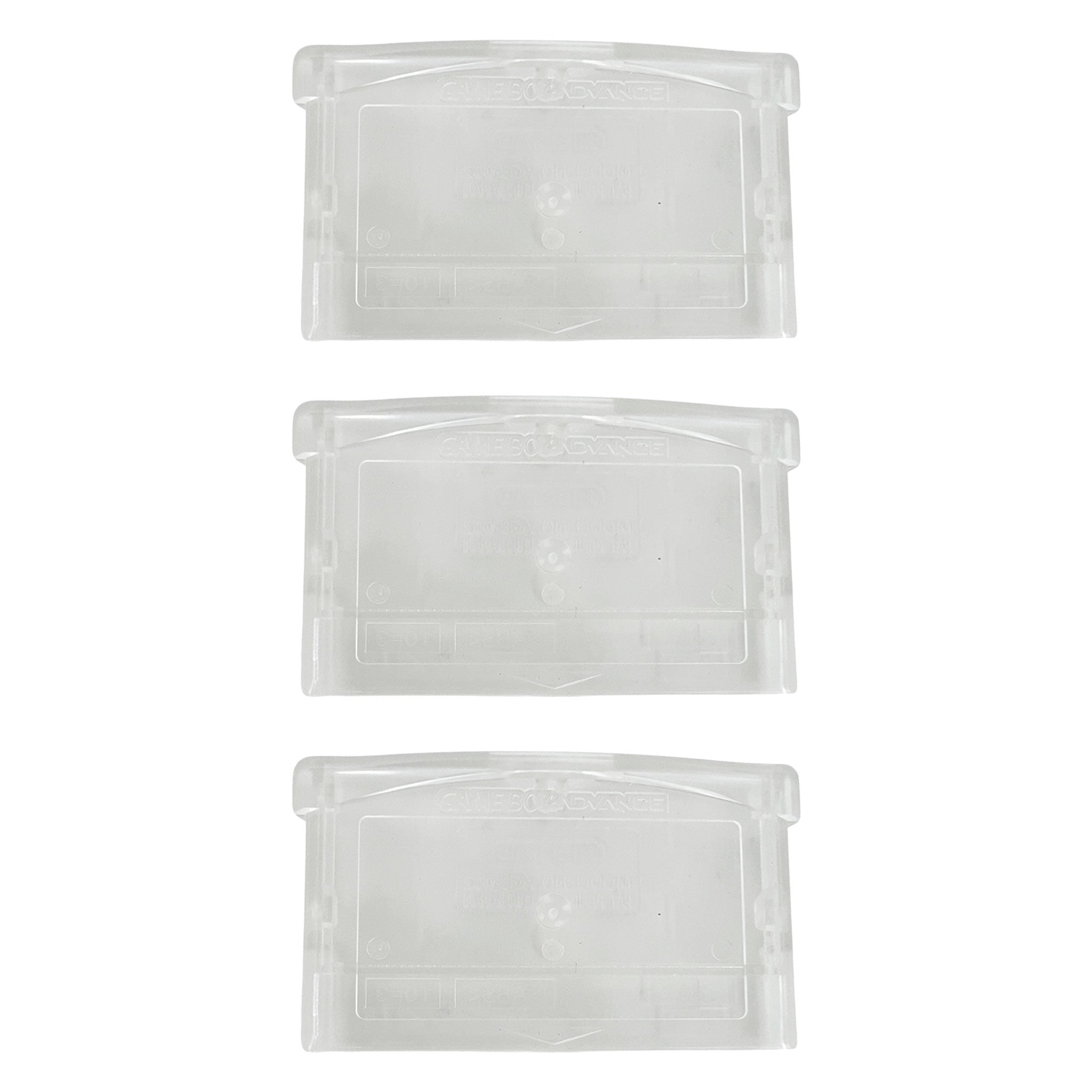 Clear GBA cartridge housing shells